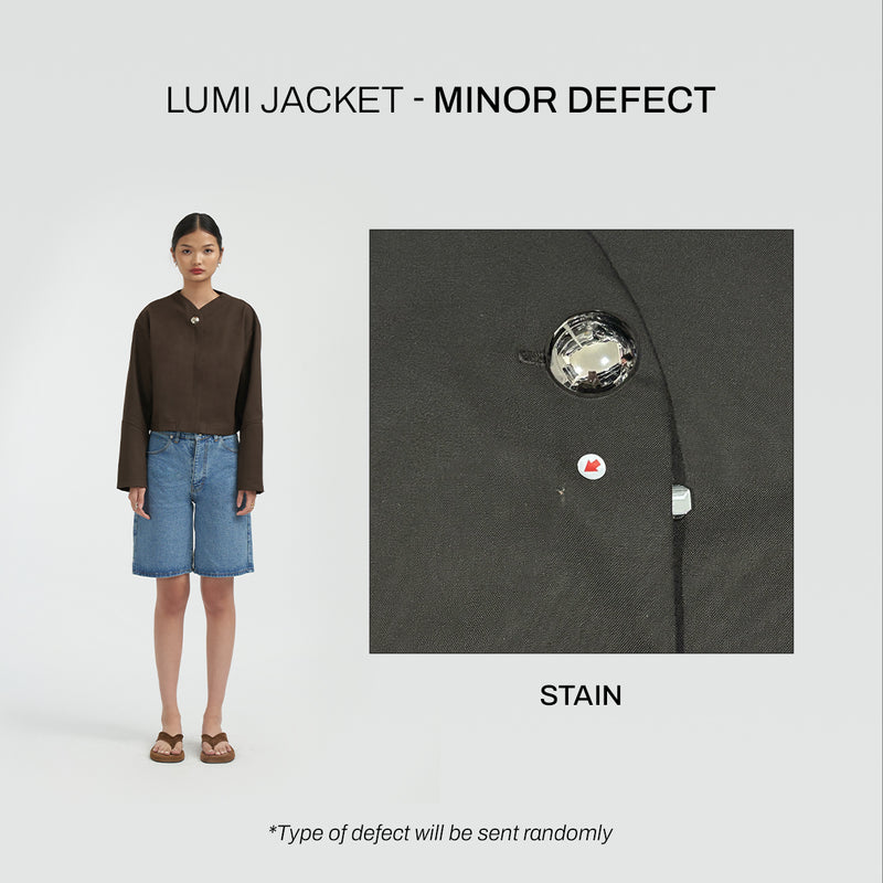 DEFECT - Lumi Jacket [Dark Brown]