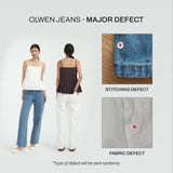 DEFECT - Olwen Jeans [White]