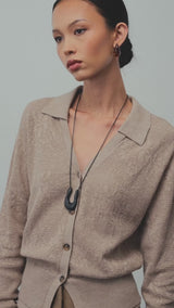 Casey Cardigan [Brown]